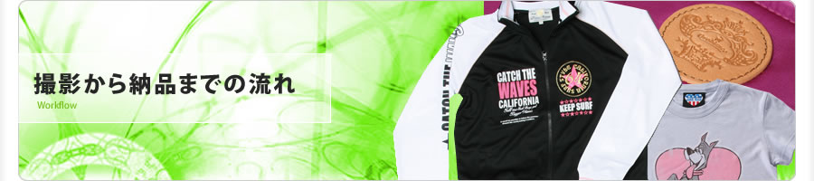 商品撮影24 大阪 撮影から納品までの流れ